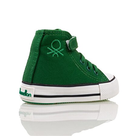 Benetton Yeşil Unisex Bebe Boğazlı Sneaker BN 30817