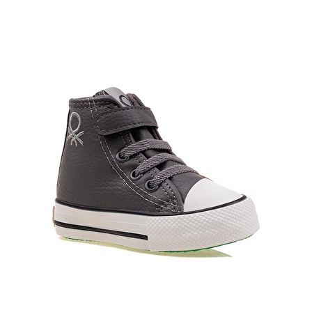 Benetton Füme Unisex Bebe Uzun Sneaker BN 30811