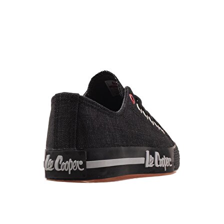 Lee Cooper Siyah Kısa Kot Unisex Sneaker