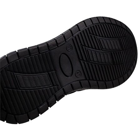 M2S Siyah Hakiki Nubuk Deri Erkek Casual Ayakkabı