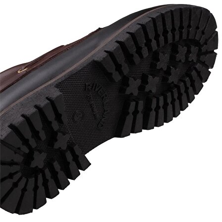 M2S Siyah Kahve Hakiki Deri Erkek Tımberland Tarzı Kışlık Ayakkabı