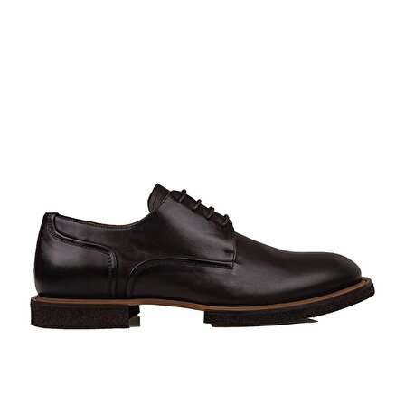 Slayka Kahverengi Elegant Beauty Erkek Bağcıklı Klasik Ayakkabı