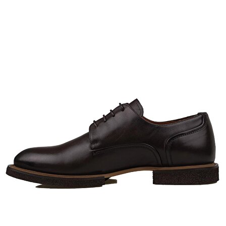Slayka Kahverengi Elegant Beauty Erkek Bağcıklı Klasik Ayakkabı