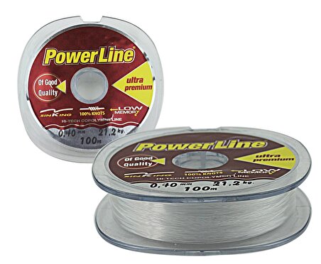Power line Ultra Soft 100 m. Makara Misina 0,31 mm