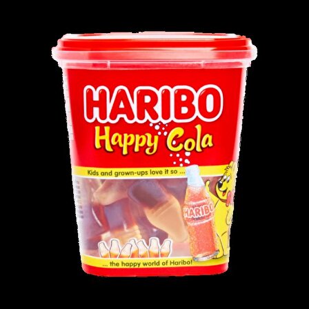 Haribo Happy Cola 175 G x 24 Adet