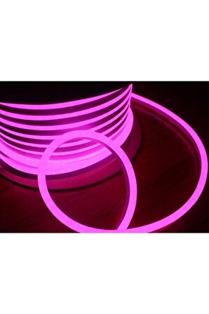 12V Neon Şerit Led Pembe Işık