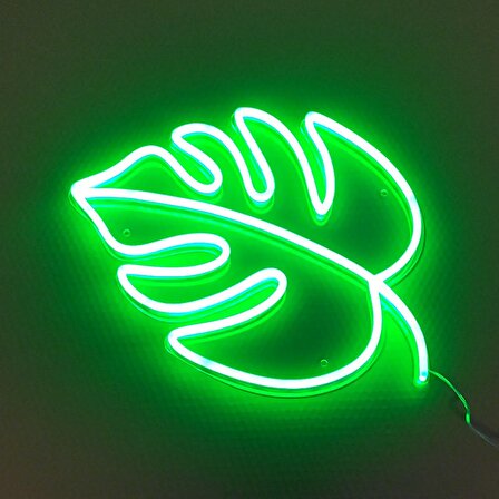 24V Neon Şerit Led Yeşil Işık