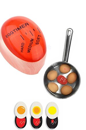 Yumurta Zamanlayıcı Kıvamında Yumurta Yapma Isı Göstergesi Egg Timer