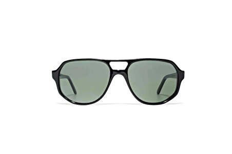 L.G.R Asmara Black 01 // Green G15 Unisex Güneş Gözlüğü