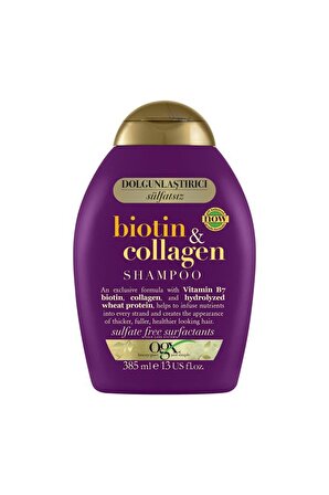 Ogx Tüm Saçlar İçin Dolgunlaştırıcı Sülfatsız Şampuan 385 ml