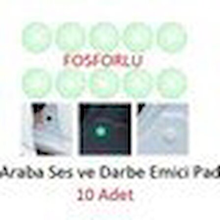 Araba Kapı Darbe Ve Ses Emici Pad Seti