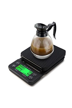 Elektronik Hassas Kahve Terazisi Mutfak Tartısı 3kg / 0,1gr