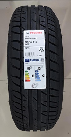 TİGAR 205/60R16 96V XL Hıgh Performance Yaz Lastiği 2023 Üretim