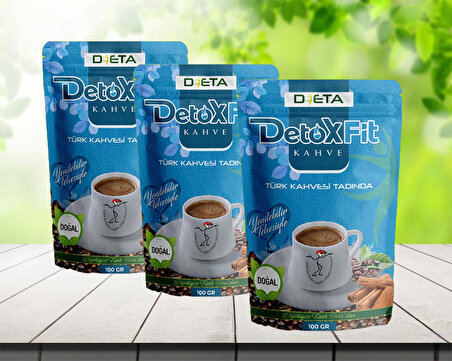 Dieta DetoxFit Diyet Kahve 100 g 3 adet
