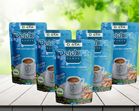 Dieta DetoxFit Diyet Kahve 100 g 5 adet