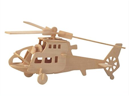 Helikopter Maketi -  3 Boyutlu Puzzle