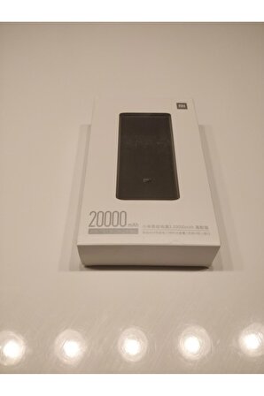 Xiaomi Redmi 20000 mAh Hızlı Şarjlı Powerbank 18w Fast Charge 4 Port Siyah