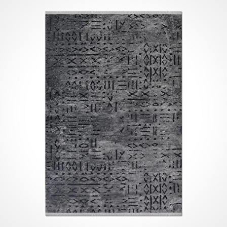 Modern Şönil Kilim Antrasit