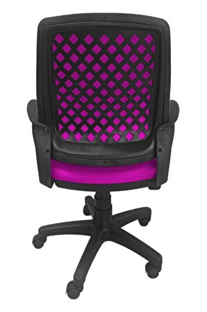 Porziyon Comfy Bilgisayar, Ofis, Öğrenci Çalışma Koltuğu - Sandalyesi Pembe