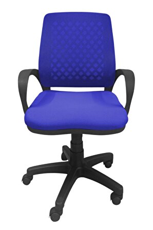 Porziyon Comfy Bilgisayar, Ofis, Öğrenci Çalışma Koltuğu - Sandalyesi Mavi