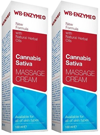 Force Nutrition Wb-Enzym Care Cannabis Sativa Seed Oil 2x100 Ml Bakım Masaj Kremi Tohum Yağı Wb-Enzim