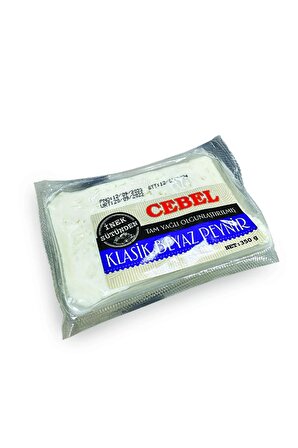Cebel Tam Yağlı Olgunlaştırılmış Klasik Beyaz Peynir 350 Gr