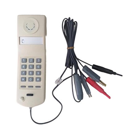 Pelikan Test ve Muayene Telefonu (Kesmeli Kesmesiz Test Kablolu)