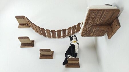Kedi Duvar Rafları | Kedi Oyuncağı | Kedi Köprüsü | Kedi Yatağı |kedi Aksesuarları |kedi Tırmalaması
