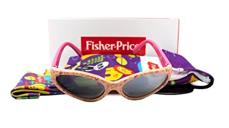 FISHER PRICE  FIPS45 520 0  Çocuk PEMBE Çekik Çerçeve Güneş Gözlüğü