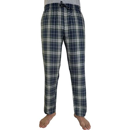 Exwave Harvey %100 Pamuk Ekose Erkek Pijama Altı