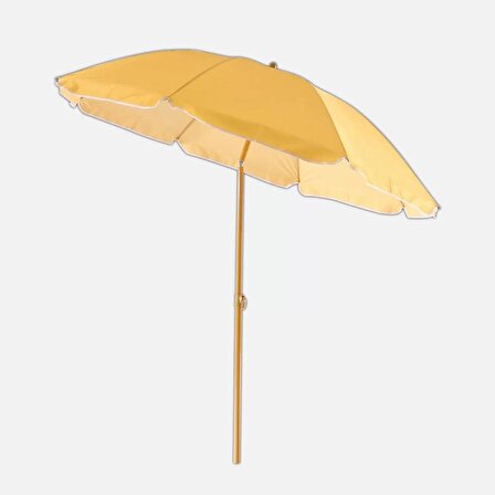 Plaj Şemsiyesi Sarı 180cm