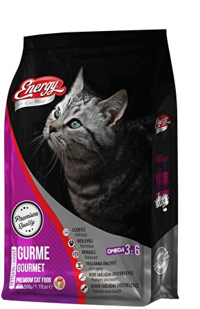 Pet Food Energy Cat Food Energy® Gurme Yetişkin Kedi Maması-500 Gram 1 Adet