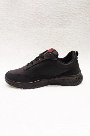 Road friend Unisex Sneaker Spor Ayakkabı Siyah-kırmızı