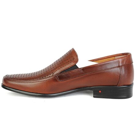 Balayk 1166 Taba %100 Deri Günlük Erkek Klasik Ayakkabı