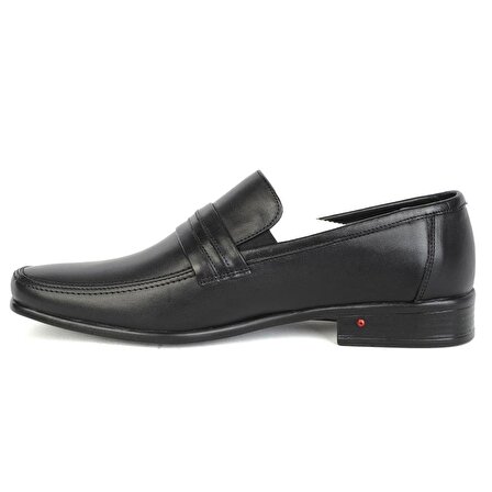 Balayk 1161 Siyah %100 Deri Günlük Erkek Klasik Ayakkabı
