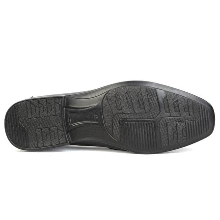 Balayk 1161 Siyah %100 Deri Günlük Erkek Klasik Ayakkabı