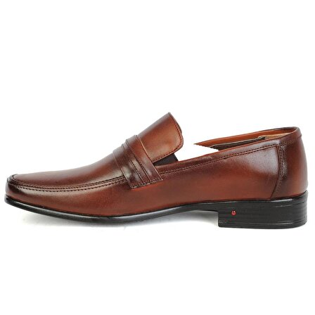 Balayk 1161 Taba %100 Deri Günlük Erkek Klasik Ayakkabı