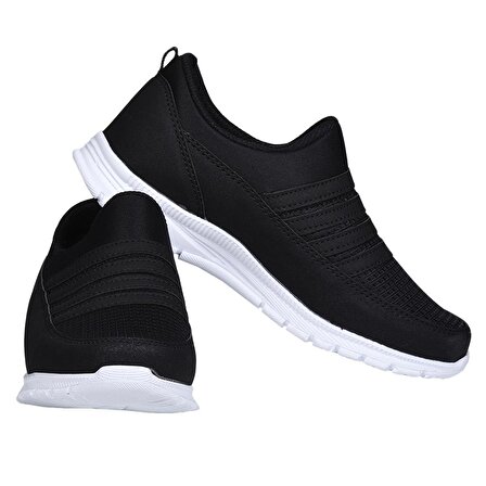 Jack Lion 858 Siyah Bağsız Yazlık Erkek Spor Ayakkabı Sneaker
