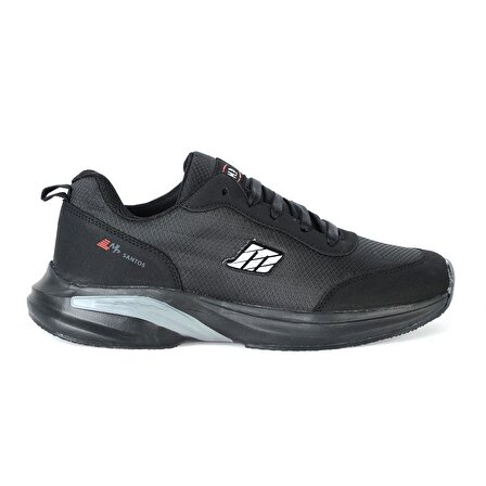 MP 222-2646 Siyah Erkek Günlük Yürüyüş Spor Ayakkabı