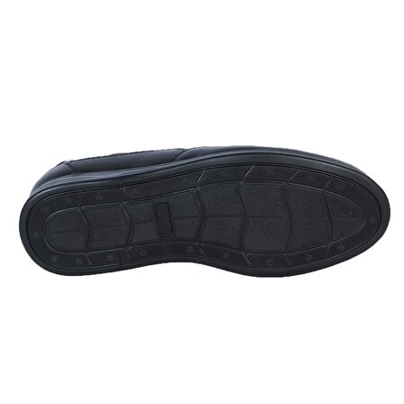 Tardelli 015 Siyah Comfort Hakiki Deri Erkek Casual Ayakkabı