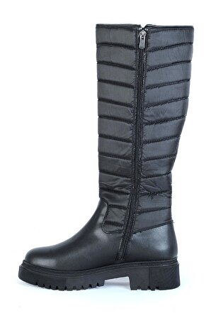 MP 232-2752ZN Siyah Kışlık Kadın Çizme Bot Ayakkabı