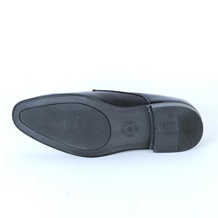 Ayakcenter Eray02 Siyah Rugan Erkek Klasik Ayakkabı