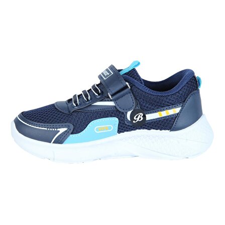 Bolimex 3590 Laci-Mavi Anorak Cırtlı Erkek Çocuk Spor Ayakkabı