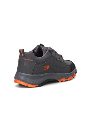 Unisex Outdoor Trekking Ayakkabı FÜME-TURUNCU