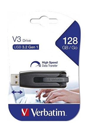 Verbatim 128GB V3 Usb Flash Bellek Usb 3.2