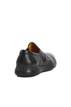 Dr.Flexer 341802 Siyah Hakiki Deri Erkek Comfort Ayakkabı