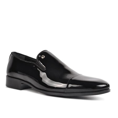 Pierre Cardin 70803 Siyah Rugan Erkek Hakiki Deri Klasik Ayakkabı