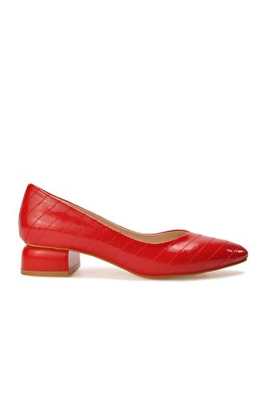 Esstii 901 Kırmızı-Rugan Kadın Günlük Ayakkabı