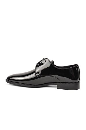 Pierre Cardin 7039 Siyah Rugan Hakiki Deri Erkek Klasik Ayakkabı