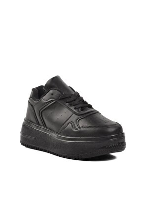 Ayakmod Soldoy 62 Siyah Kalın Taban Kadın Sneaker